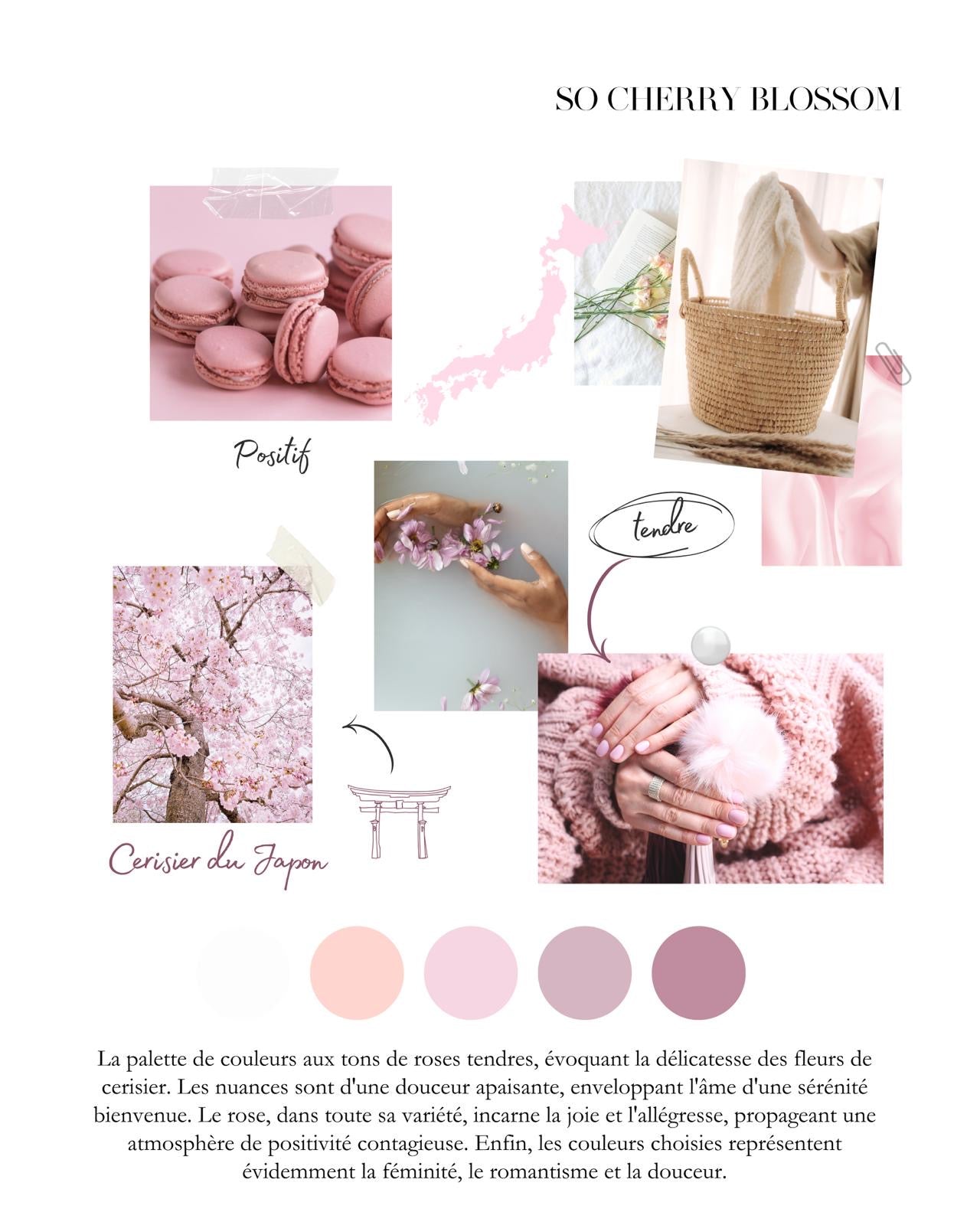 Bouquet parfumé Cherry Blossom